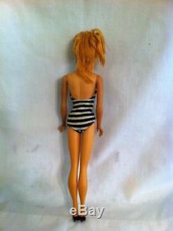 Barbie #3 Vintage 1960 Mattel Fashion Doll