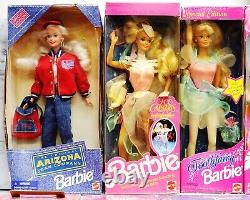 BARBIE DOLL LOT ASSORTED DOLLS BOXES HAVE WEAR SEE PHOTOS (Lot-25)