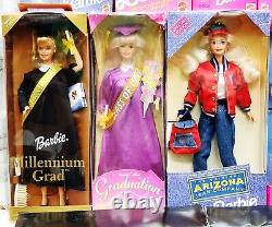 BARBIE DOLL LOT ASSORTED DOLLS BOXES HAVE WEAR SEE PHOTOS (Lot-25)
