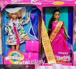 BARBIE DOLL LOT ASSORTED DOLLS BOXES HAVE WEAR SEE PHOTOS (Lot-25)