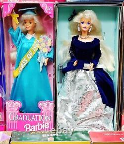 BARBIE DOLL LOT ASSORTED DOLLS BOXES HAVE WEAR SEE PHOTOS (Lot-25)