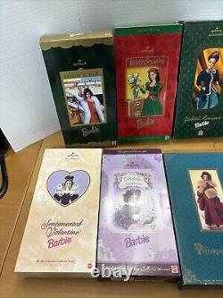 BARBIE NIB Lot Of 8 Yuletide Romance Holiday Memories Victorian Elegance & More