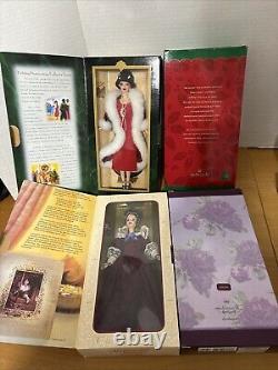 BARBIE NIB Lot Of 8 Yuletide Romance Holiday Memories Victorian Elegance & More