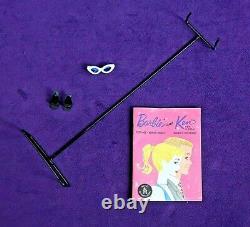 BEAUTY #4 Vintage Barbie Blond Ponytail OSS Glasses Shoes Std Repro Box BIN