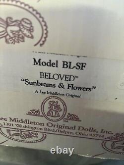 BELOVED Sunbeams & FLOWERS A LEE MIDDLETON ORIGINAL 739/2500 CERTIFICATE