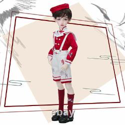 BJD 1/4 Doll Boy Male MSD Eyes Face make up Wig Shoes Resin Figures Toys Gift