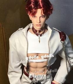 BJD Doll 1/4 Boy Eyes + Face Up Resin Toys Gift 53.5 cm Muscle Body Cheny