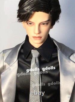 BJD Doll 1/4 Boy Eyes + Face Up Resin Toys Gift 53.5 cm Muscle Body Cheny