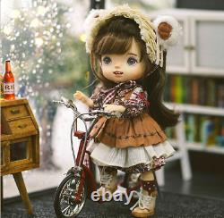 BJD Rubber Dolls Toys Whole Body Joints Movable Height 20 Cm Kids Birthday Gift