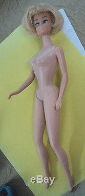 Blonde American Girl Barbie In Original Swim Suit! Very Nice Great Doll