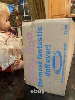 Baby Boo Doll In Rare Original Box By Topper Toys 1965 Tested And Working! Nos