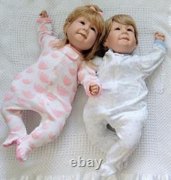 Baby dolls boy girl twins Pat Seacrist 22 inches 2 dolls 1993 adora ble