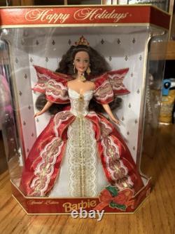 Barbie 1997 10th Anniversary Happy Holidays Special Edition Doll NEW in Box