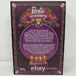 Barbie 2021 Dia De Los Muertos (Day of The Dead) Doll, Free Same Day Shipping