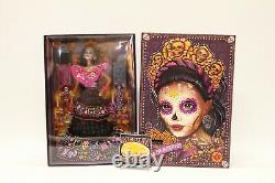 Barbie 2021 Female Dia De Los Muertos Day of The Dead Doll Mattel - In Hand