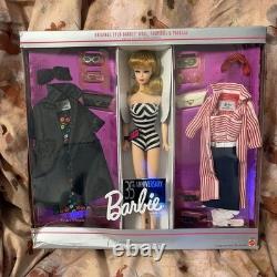Barbie 35th Anniv. 1993 Gift Set 1959 Doll & Fashions Package-NEXT DAY Free Ship