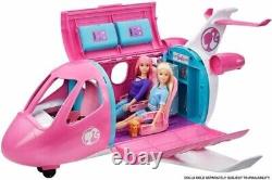 Barbie Airplane Play Set Plane Jet Toy Vehicle For Dolls Girls Toys Vacation Dog