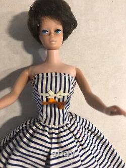 Barbie Bubblecut Brunette, Midge-Barbie Body, 1962, Wearing Cotton Casual #912