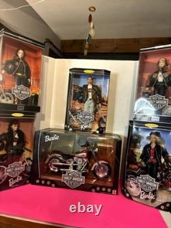 Barbie Doll Harley-Davidson Motor Cycles Limited Edition 1997-2000 NEW SEALED