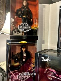 Barbie Doll Harley-Davidson Motor Cycles Limited Edition 1997-2000 NEW SEALED