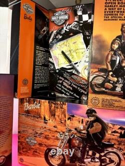 Barbie Doll Harley-Davidson Motor Cycles Limited Edition 1997-2000 NEW SEALED