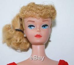Barbie Doll Vintage 1962 Gorgeous Ash Blond Ponytail Japan Original Mattel
