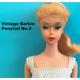Barbie Doll Vintage Ponytail Barbie Movie Date Clothing Set