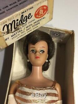 Barbie Japanese Midge Japan Exclusive With Wig Box Holiday Dance Played With