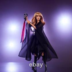 Barbie Music Collector Series Stevie Nicks Doll Black Velvet and Chiffon Dress