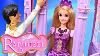 Barbie Rapunzel Tower With Disney Princess Tangled Dolls Vintage Color Changing Playset Toy Review