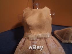 Barbie Reception Line Variation Yellow Dress Hat Gloves Rare Japanese Exclusive