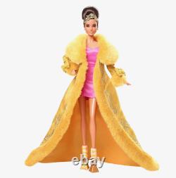 Barbie Signature Guo Pei Barbie Wearing Doll Golden Yellow Gown HBX99