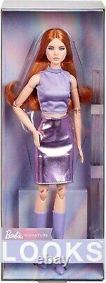 Barbie Signature Looks Redhead Articulated Mattel HRM12 Fashion Collection