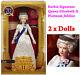 Barbie Signature Queen Elizabeth Ii Platinum Jubilee 2 X Royalty Dolls Get 2 New