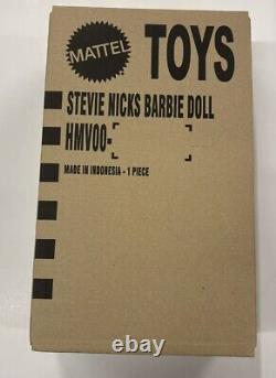 Barbie Signature Stevie Nicks Barbie Doll New in Box Rare In Hand Fast Ship