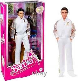 Barbie The Movie Ken in White and Gold Tracksuit, Barbie Signature Doll, HPK04