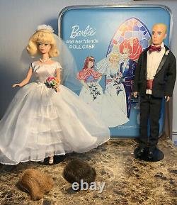 Barbie Trousseau Trunk & Wedding Set With Dolls #947̓ RARE HTF