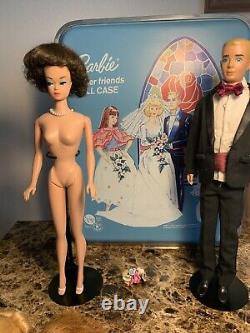 Barbie Trousseau Trunk & Wedding Set With Dolls #947̓ RARE HTF