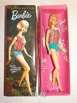 Barbie VINTAGE Ash Blonde LONG HAIR AMERICAN GIRL BARBIE Doll withBOX