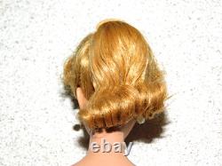 Barbie VINTAGE Ash Blonde PONYTAIL BARBIE Doll No Box G2U