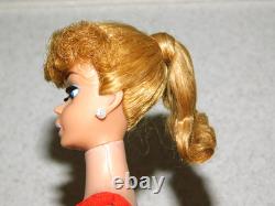 Barbie VINTAGE Ash Blonde PONYTAIL BARBIE Doll No Box G2U