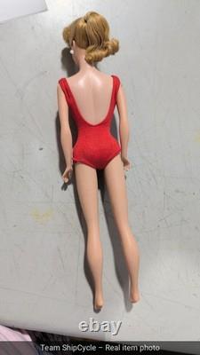 Barbie VINTAGE Ash Blonde PONYTAIL BARBIE Doll No Box G2U