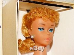 Barbie VINTAGE Ash Blonde PONYTAIL BARBIE Doll withBOX