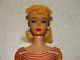 Barbie Vintage Blonde 1961 #5 Ponytail Barbie Doll Withfactory Hair Set