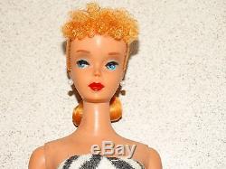 Barbie VINTAGE Blonde #4 PONYTAIL BARBIE Doll
