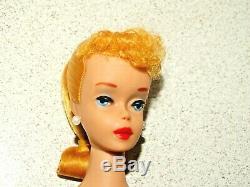 Barbie VINTAGE Blonde #4 PONYTAIL BARBIE Doll