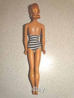 Barbie VINTAGE Blonde #4 PONYTAIL BARBIE Doll