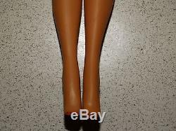 Barbie VINTAGE Blonde #4 PONYTAIL BARBIE Doll withORIGINAL TOP KNOT