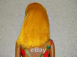 Barbie VINTAGE Blonde COLOR MAGIC Bend Leg BARBIE Doll LOW COLOR