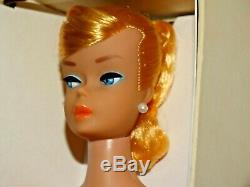 Barbie VINTAGE Blonde SWIRL PONYTAIL BARBIE Doll withBOX